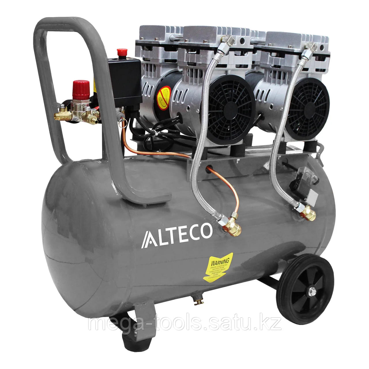 Безмасляный компрессор 50L ALTECO
