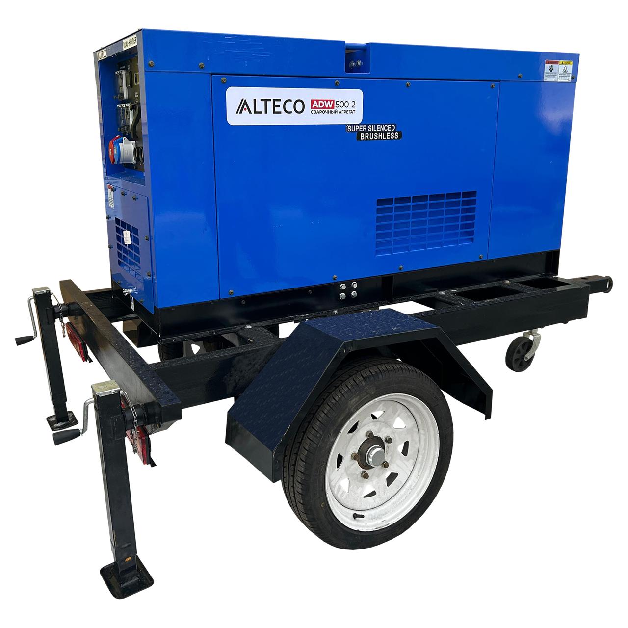 Агрегат сварочный ADW500-2 ALTECO + шасси